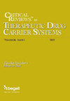 CRITICAL REVIEWS IN THERAPEUTIC DRUG CARRIER SYSTEMS雜志封面